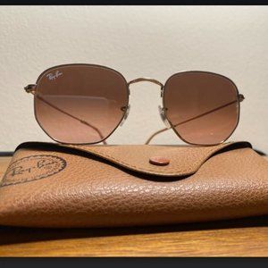 Ray-Ban Marshal Hexagon Gold Sunglasses